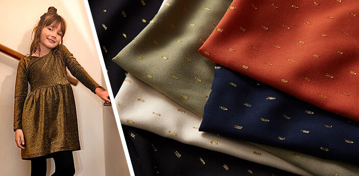 Evening wear fabrics